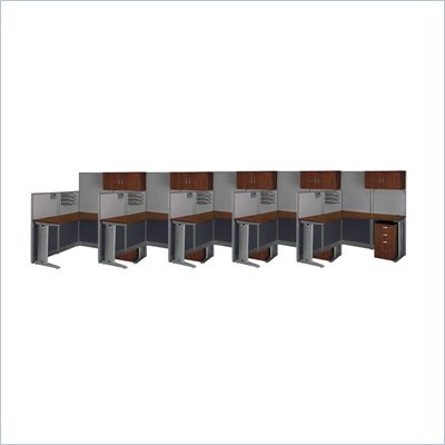 Office Furniture  on Furniture Office In An Hour 5 Desk L Shaped Office Suites Cubicle Set