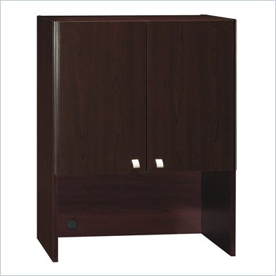 Bush Quantum Harvest Cherry 30 Inch Storage Hutch
