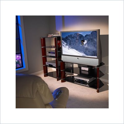 Bush Segments Collection 42 Inch Wood TV Stand and Audio Tower