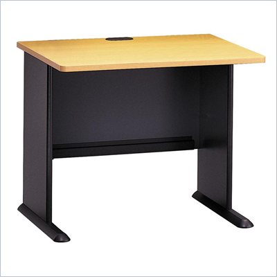 Bush Series A 36" Wood Desk in Beech