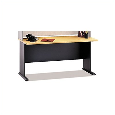 Bush Series A 60" Wood Computer Desk in Beech