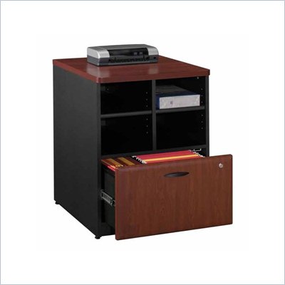 Bush Series A Storage Cabinet in Hansen Cherry