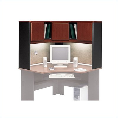 Bush Series A Hansen Cherry Corner Hutch