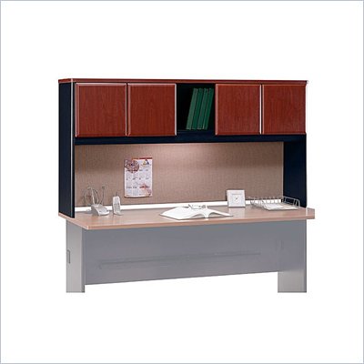 Bush Series A 72" Wood Hutch in Hansen Cherry