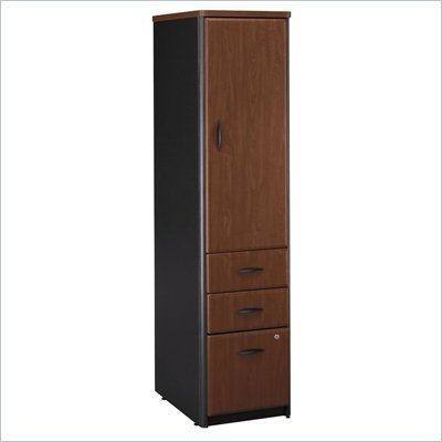 Bush Series A Vertical File Storage Cabinet in Hansen Cherry