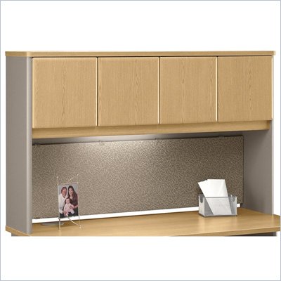 Bush Light Oak Advantage Series A 60" Hutch
