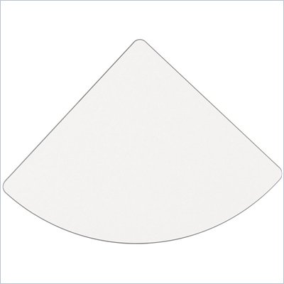 Bush White Spectrum and Pewter Advantage Series Corner Connector