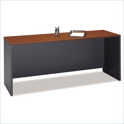 Bush Series C  Corsa 72" Wood Credenza in Auburn Maple