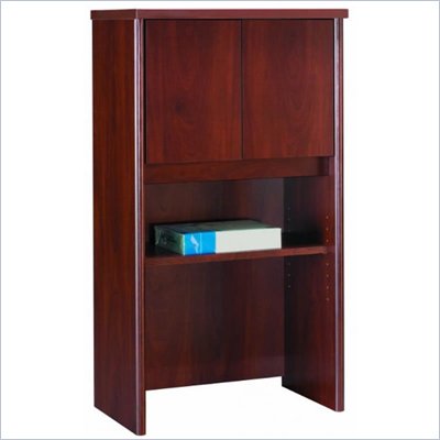 Bush Series C 24" Storage Hutch in Hansen Cherry