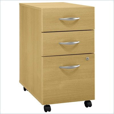 Light Wood Furniture on Furniture Series C 3 Drawer Vertal Mobile Wood File Cabinet In Light