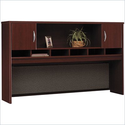 Bush Mahogany Series C - 71 inch Two Door Hutch