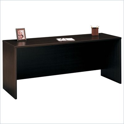 Bush Series C 72" Wood Credenza in Mocha Cherry