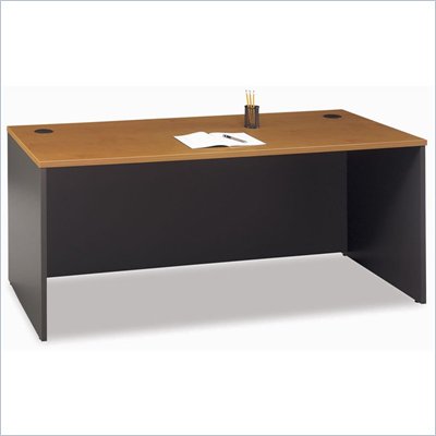 Bush Series C 72" Desk in Natural Cherry