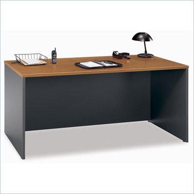 Bush Series C 66" Desk in Natural Cherry