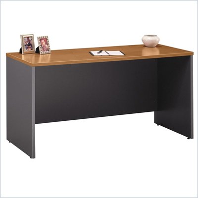 Bush Series C 60" Wood Credenza in Natural Cherry