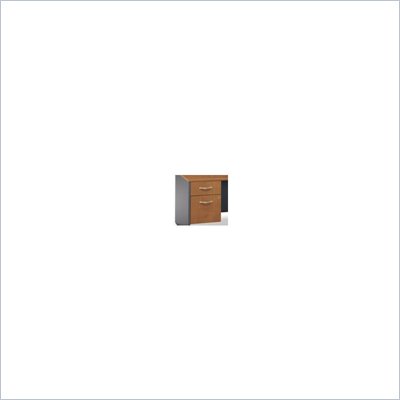 Bush Series C 2 Drawer Lateral Wood File Pedestal in Natural Cherry