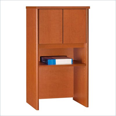 Bush Series C 24 Inch Strorage Hutch in Auburn