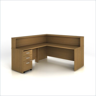 Bush Series C 003 Reception Configuration in Warm Oak