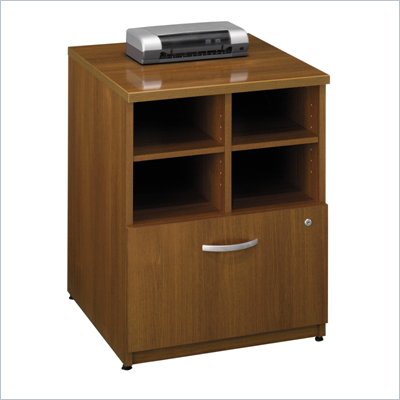 Bush Series C 24"W Storage Unit in Warm Oak