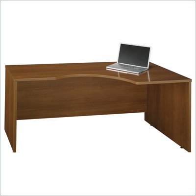 Bush Series C 72"W RH Corner Module Desk in Warm Oak