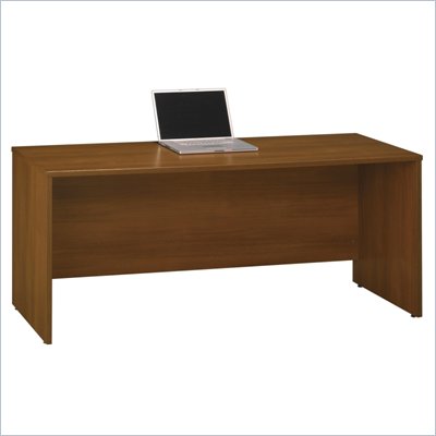 Bush Series C 72"W Credenza Shell in Warm Oak
