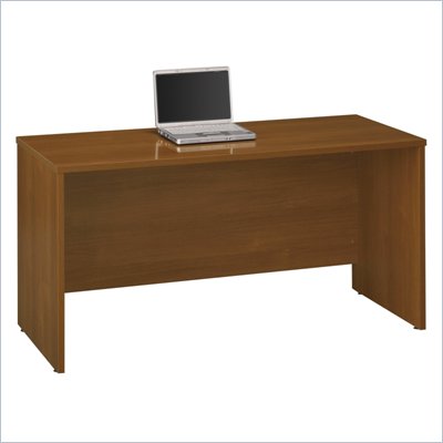 Bush Series C 60"W Credenza Shell in Warm Oak