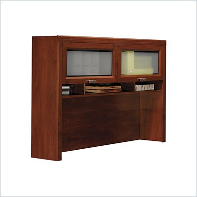 Bush Tuxedo Hansen Cherry Hutch for L-Desk
