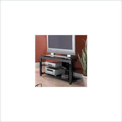 Bush Universal Collection 50 Inch Metal Plasma TV Stand in Black