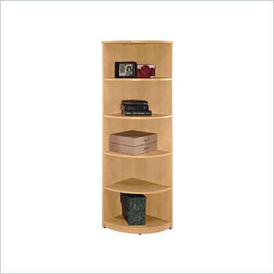 Light Bedroom Furniture on Bush Furniture Light Oak Corsa Series U Shaped Desk W Hutch