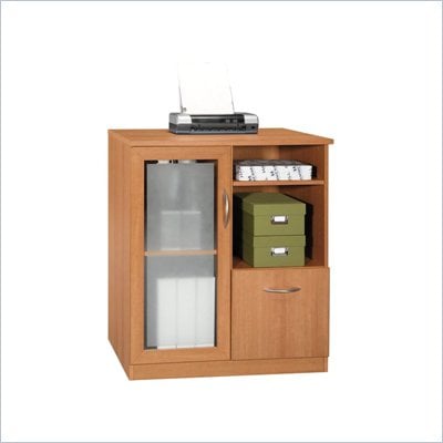 Wood Storage Cabinets on Vantage Series Wood Storage Cabinet In Light Dragonwood   Hm66396 03