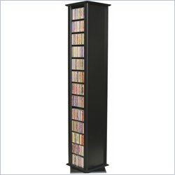 Venture Horizon 2-Sided CD DVD Media SpinningTower, Available in Multiple Finishes