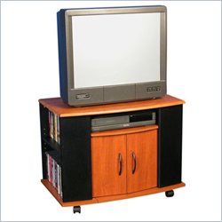 Venture Horizon TV Stand with CD/DVD Media Storage