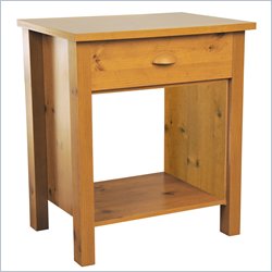Venture Horizon Nouvelle Night Stand in Pine