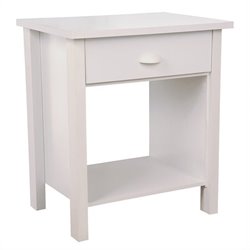 Venture Horizon Nouvelle Night Stand in White