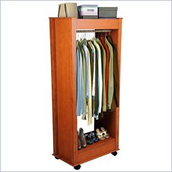 Venture Horizon 'Mighty Closet' - Compact Mobile Wardrobe-Oak