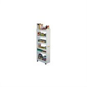 Venture Horizon White Thin-Man Pantry Cabinet
