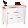 ADD TO YOUR SET: Venture Horizon Nouvelle 3 Drawer Chest in White Finish