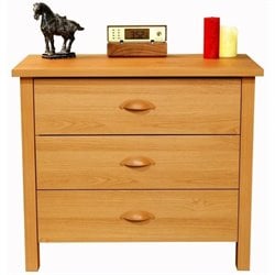 Spartak Nouvelle Oak 3-Drawer Chest