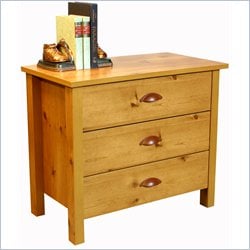 Spartak Nouvelle Pine 3-Drawer Chest