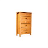 Venture Horizon Nouvelle 6 Drawer Chest in Oak Finish