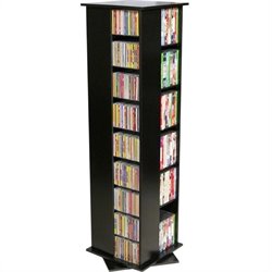 Venture Horizon CD/DVD Spinning Tower in Multiple Finishes-Oak