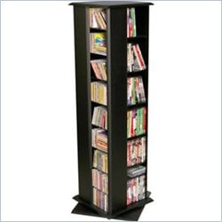 Venture Horizon Elegant CD/DVD spinning Tower, Available in Multiple Finishes