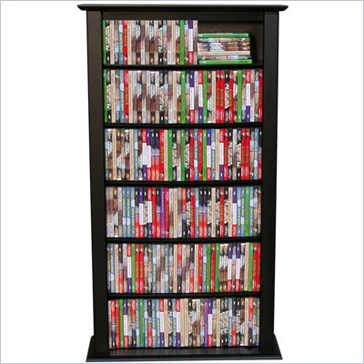 Venture Horizon Single 50-Inch CD DVD Wall Rack Media Storage