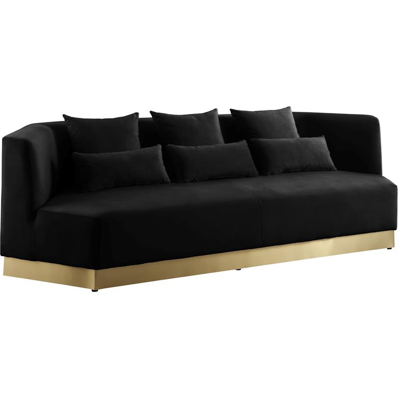 Meridian Furniture Marquis Velvet Sofa