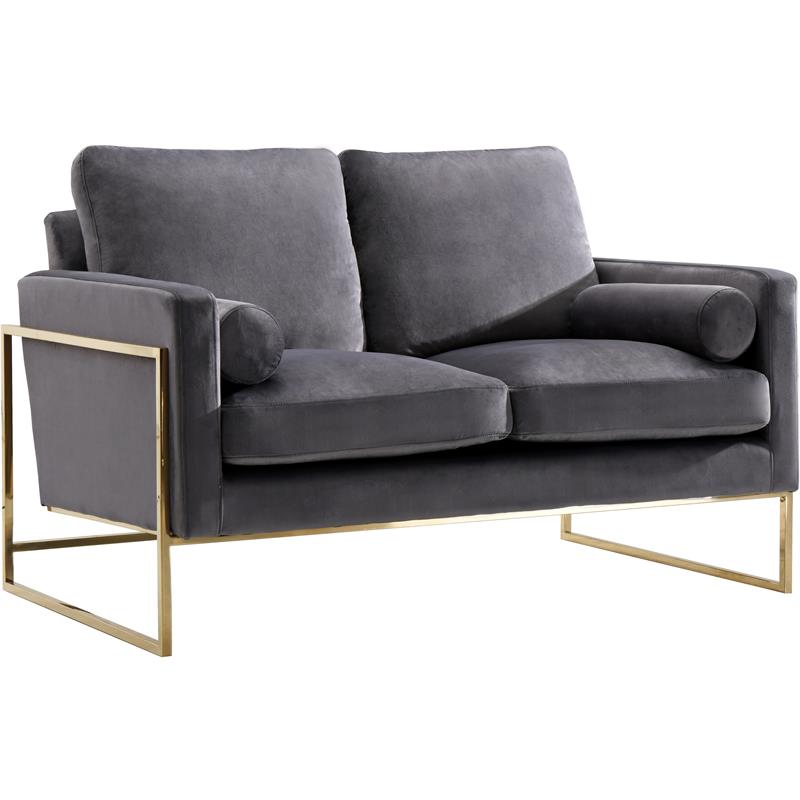 Meridian Furniture Mila Velvet Loveseat