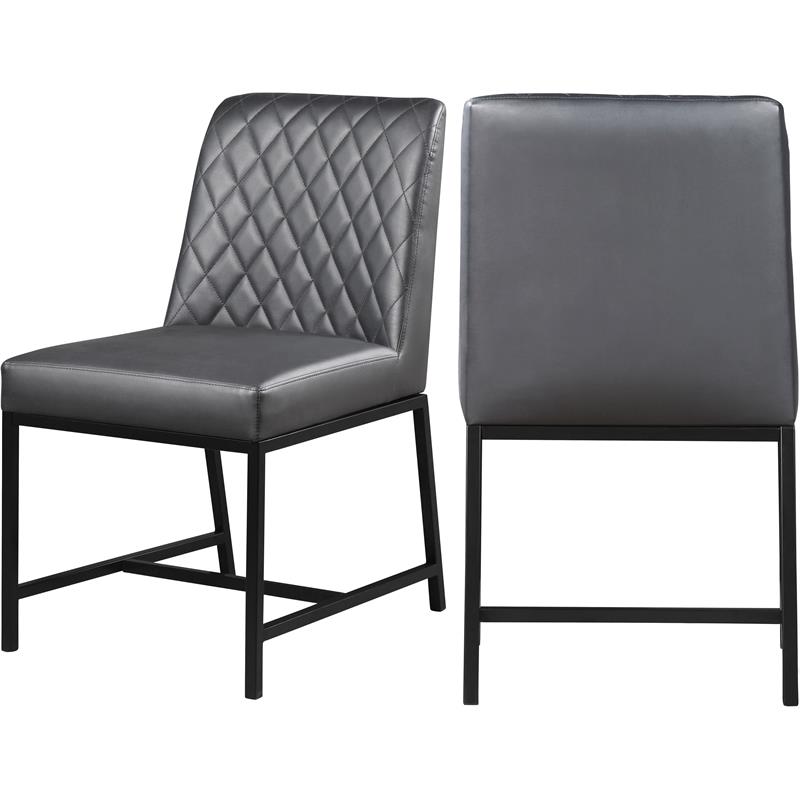 Meridian Furniture Bryce Faux Leather Dining Chair Meridian Furniture Bryce Faux Leather Dining Chair