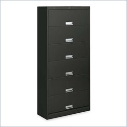 HON 600 Series 6 drawer Lateral Metal File Filing Cabinet
