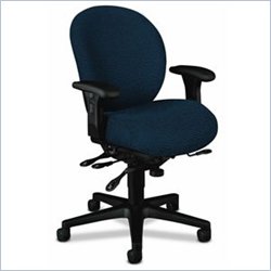 HON Manager Mid Back Asynchronous Chair in Black Frame Only by HON
