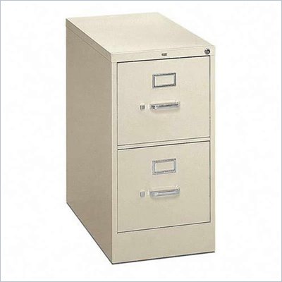 HON 210 Series 2 Drawer Vertical Metal Filing Cabinet