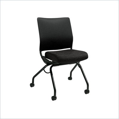 HON Perpetual Armless Nesting Chair in Iron